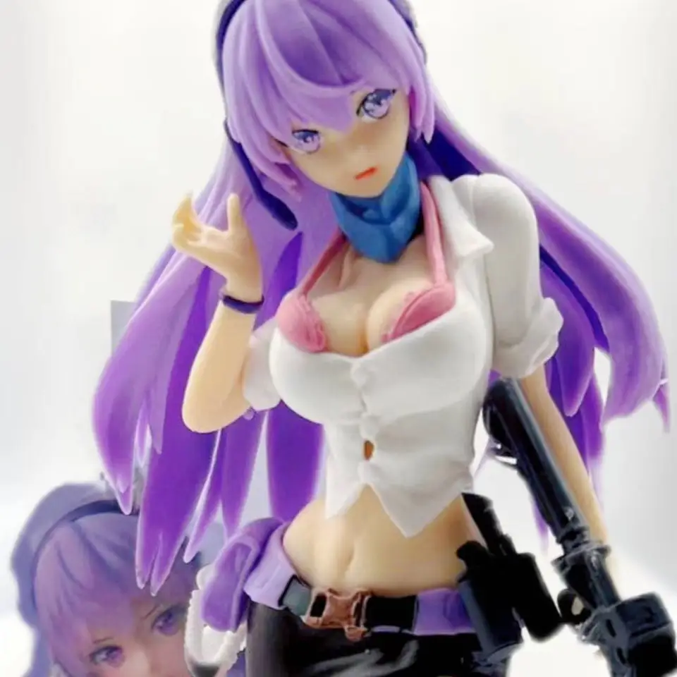 Dievčatá mimoškolskú sériu Battlefield Global Anime Figures Model podvozku Seknikundové ozdoby Gun Niang