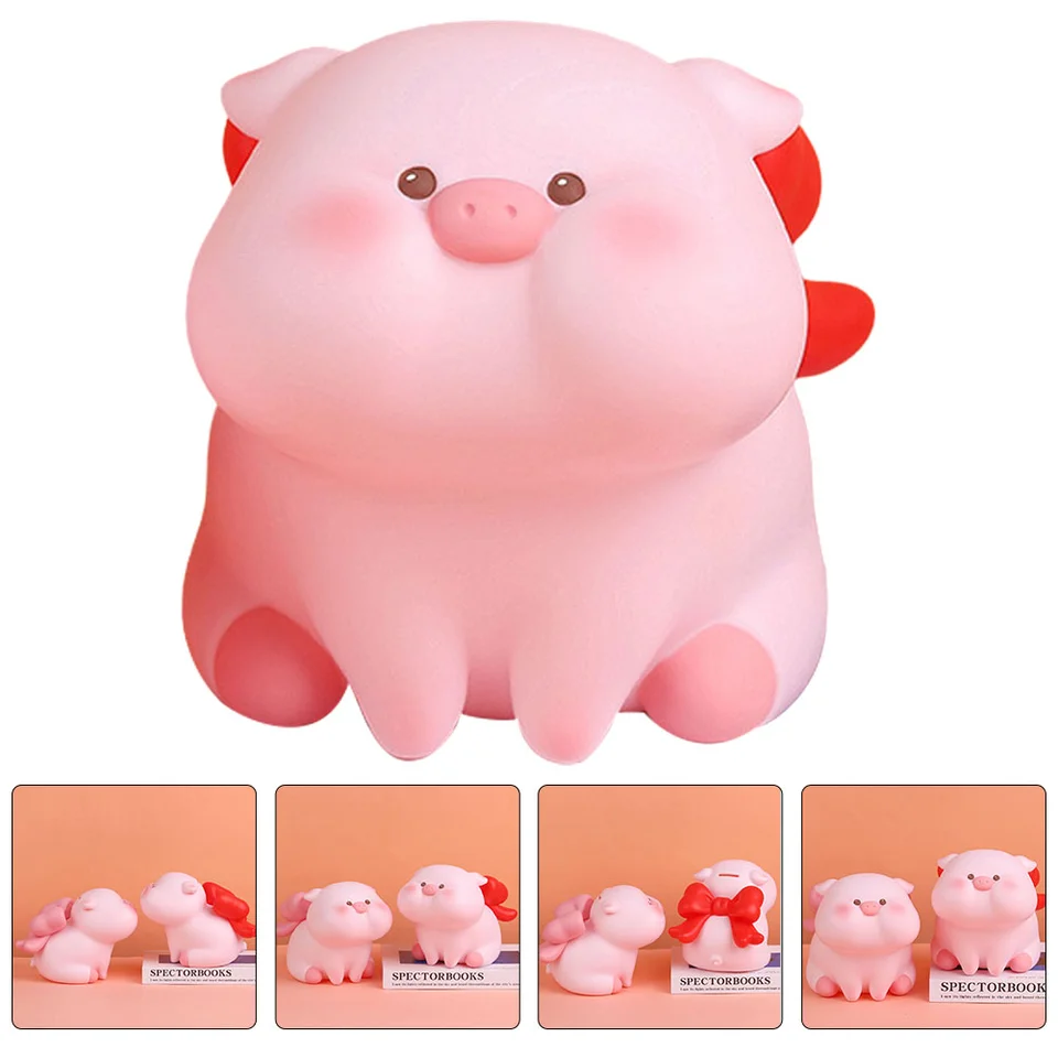 Dievčatá pre domácnosť Piggy Bank, ktoré počíta vaše peniaze vinyl škrečok v tvare ošípaných