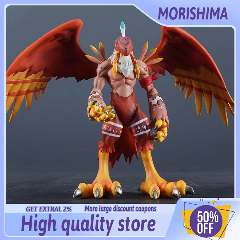 Digimon Adventure Anime Figures 18cm Garudamon Action fiugre digitálna monštrum figurín figurína dekorácia vianočný darček pre detskú hračku