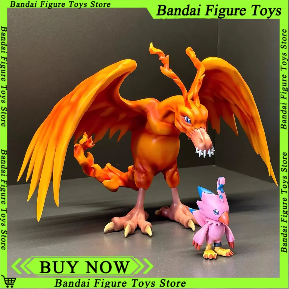 Digimon Adventure Figures Garudamon postava roztomilý stojan úplne telo garuda anime model PVC socha bábika zbierka dekorácie hračky darček