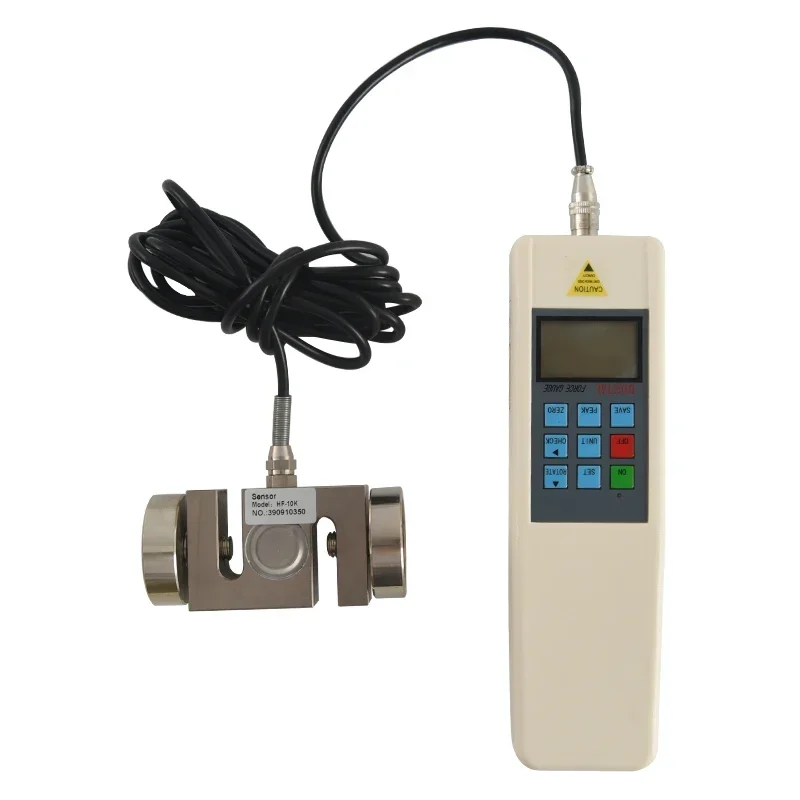 Digital Force Gauge 5kn s kompaktnou veľkosťou vysokej presnosti sily Gague Dynamometer S Načítava
