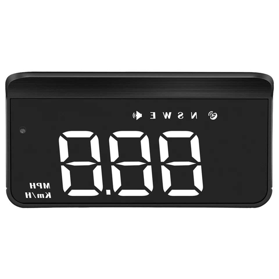 Digital HUD Weathield Projector Digital Schadometer veľké písmo Smart CAR Schadometer Wireless GPS Rýchlostný detektor automatické príslušenstvo