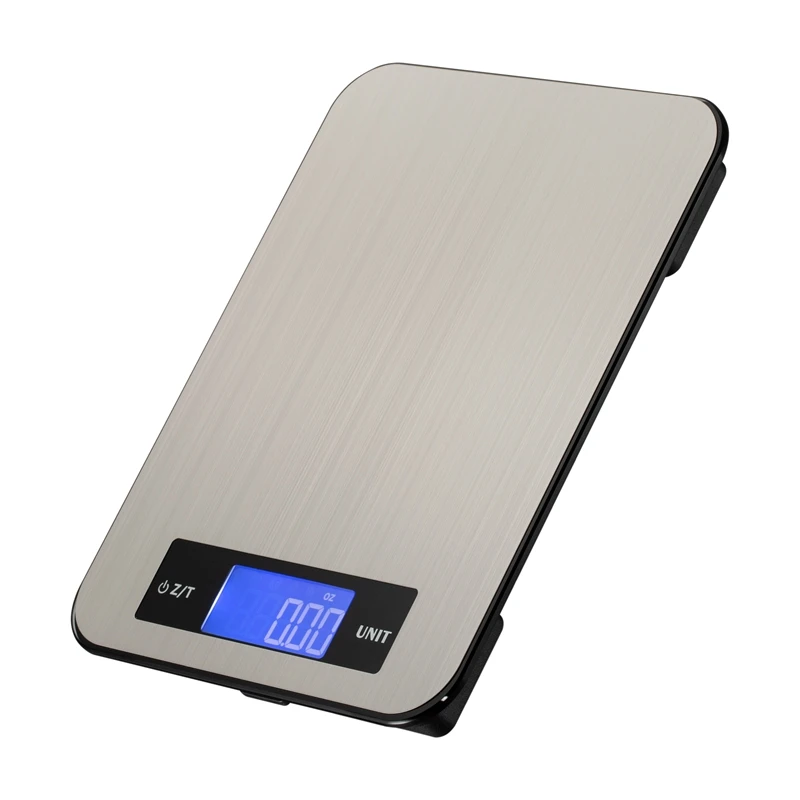Digitálna kuchyňa Scale 5 kg/10 kg/20 kg z nehrdzavejúcej ocele Zohľadnenie Panel Panel Meering Grams Vodné mlieko ML Cooking Nástroje na pečenie