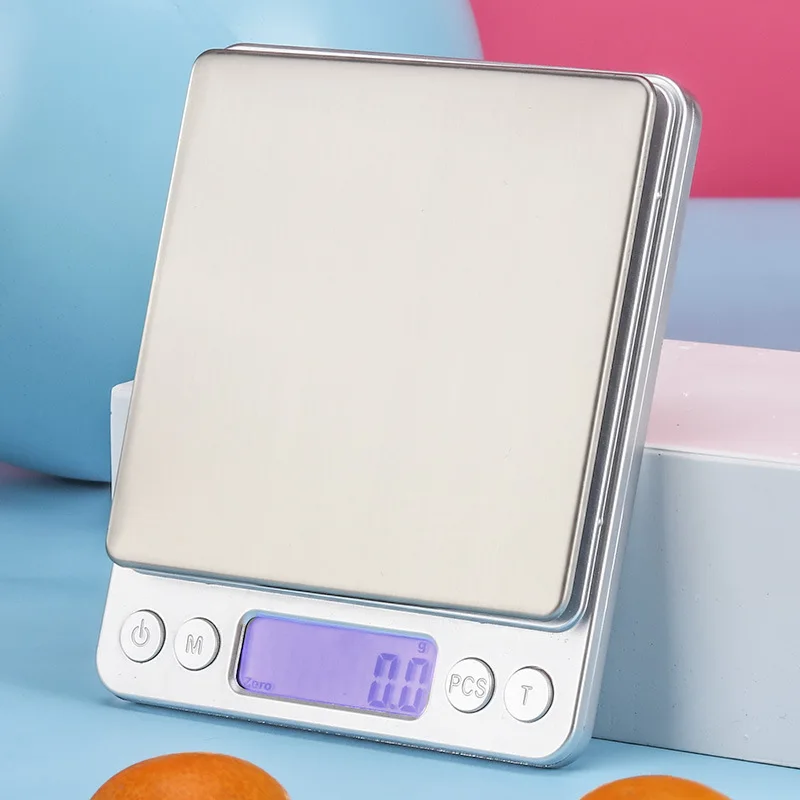 Digitálna kuchyňa Stupnica 3000G/ 0,1G Malé šperky Scale Scales Digital Weight Gram a Oz Digital Gram Scale s LCD/ Tare