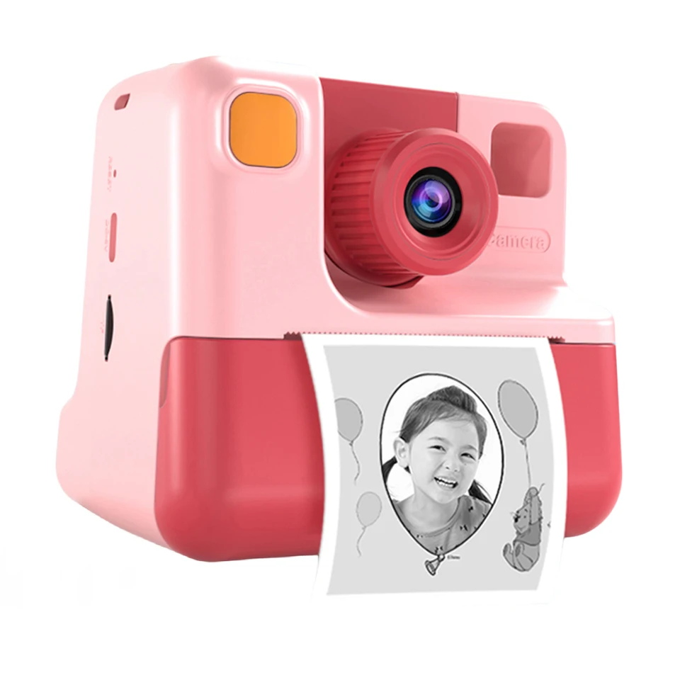 Digitálne deti prenosné prenosné roztomilé okamžité tlačiarenské fotoaparát