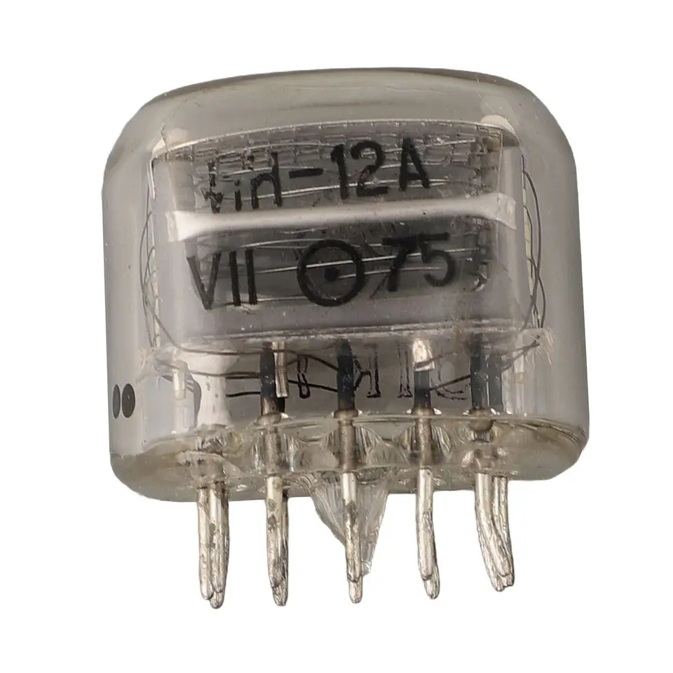 Digitálne trubice Nixie trubice vyrobené z vysokokvalitných VX mm Cold Cathode XX MM Digitálna trubica sklenená kovová hodiny v a