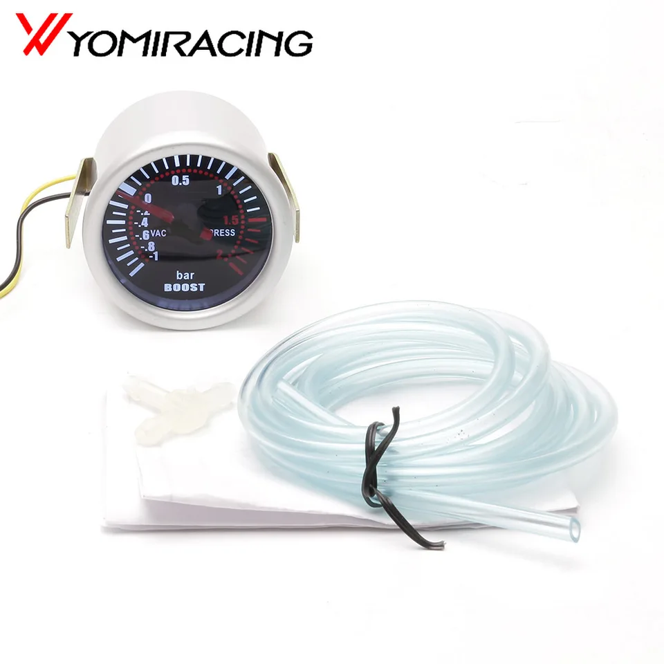 Digitálne univerzálne 52 mm Car Boost Boost Vákuum -1 ~ 2 stĺpový rozchod