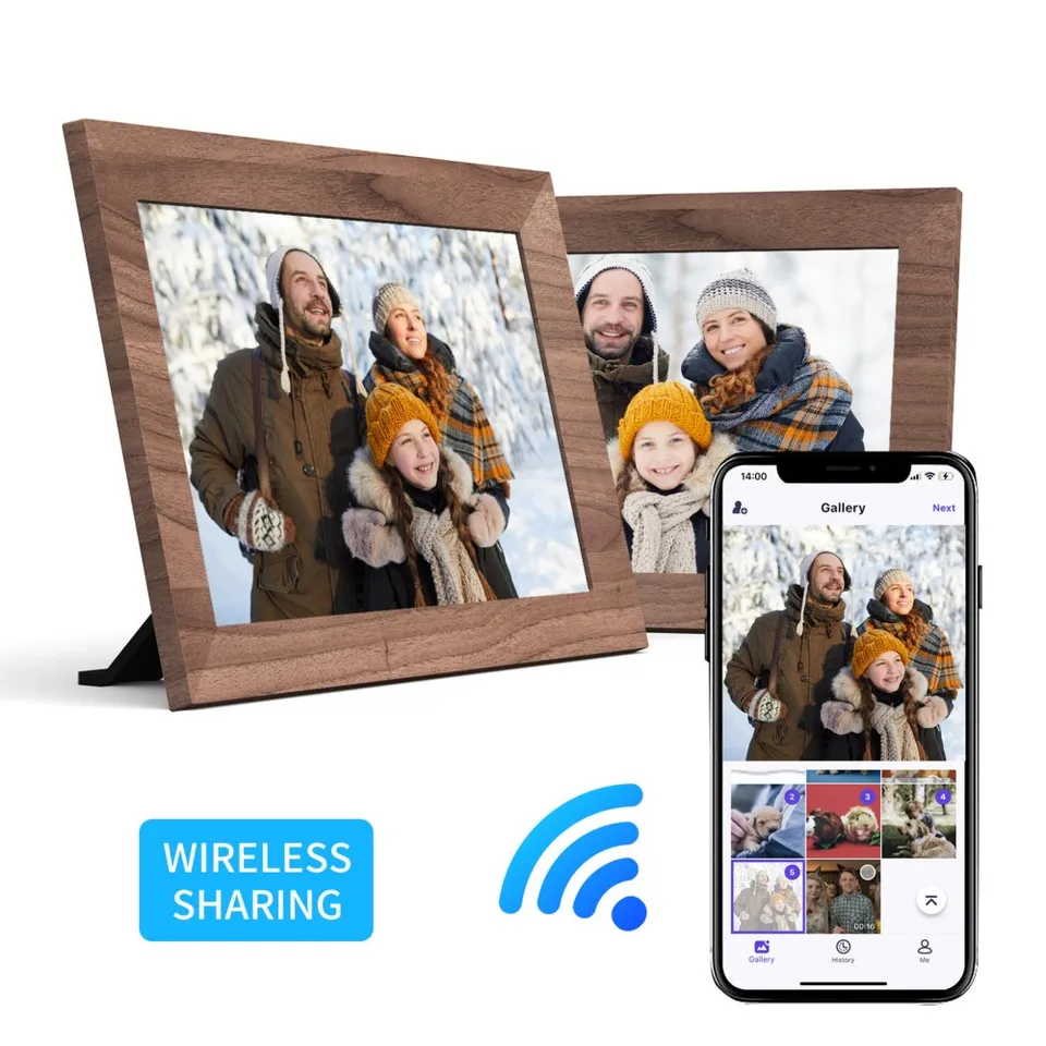 Digitálny fotorámit SMART WiFi 1280x800 HD dotyková obrazovka Digitálny obraz digitálny obraz 10,1 palca elektronické video dobré darčeky pre rodinu