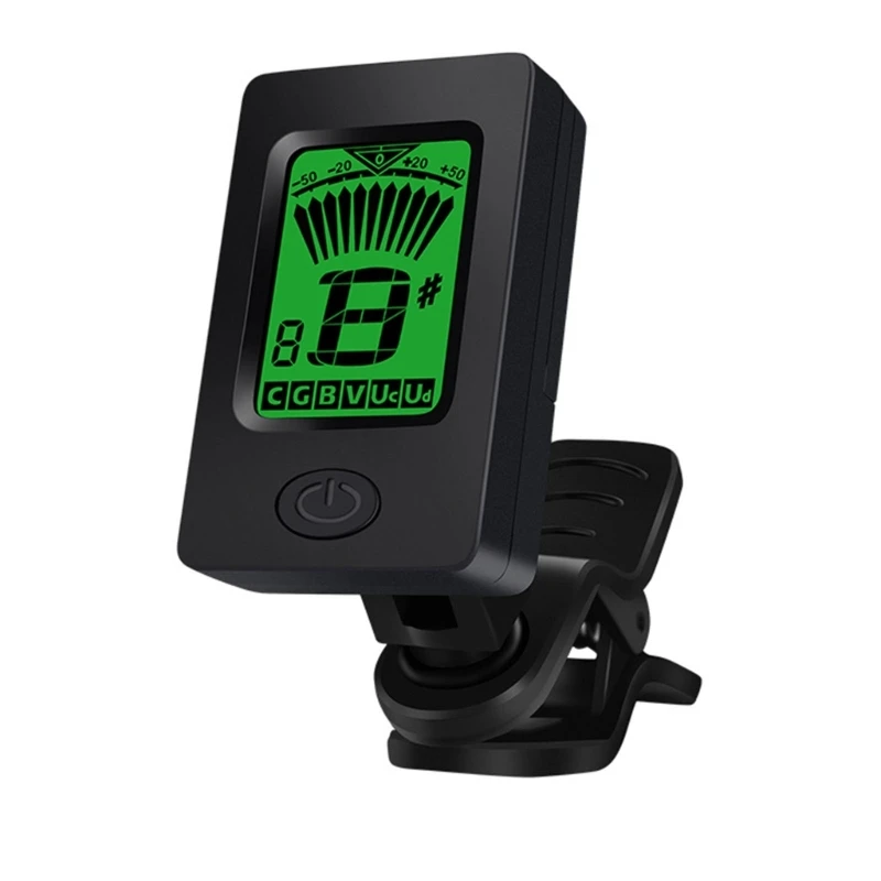 Digitálny gitarový tuner s LCD displejom pre gitarové basové husle strunové strunové nástroje Dropship