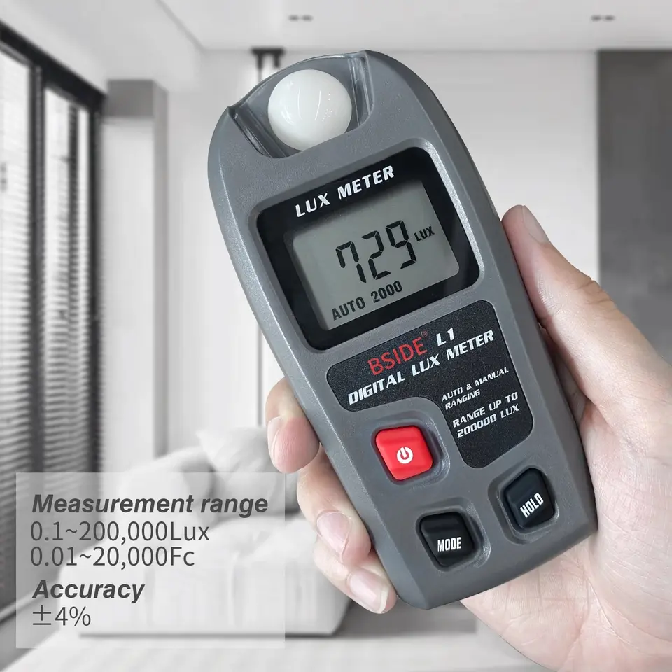 Digitálny iluminometer BSide Lux Meter