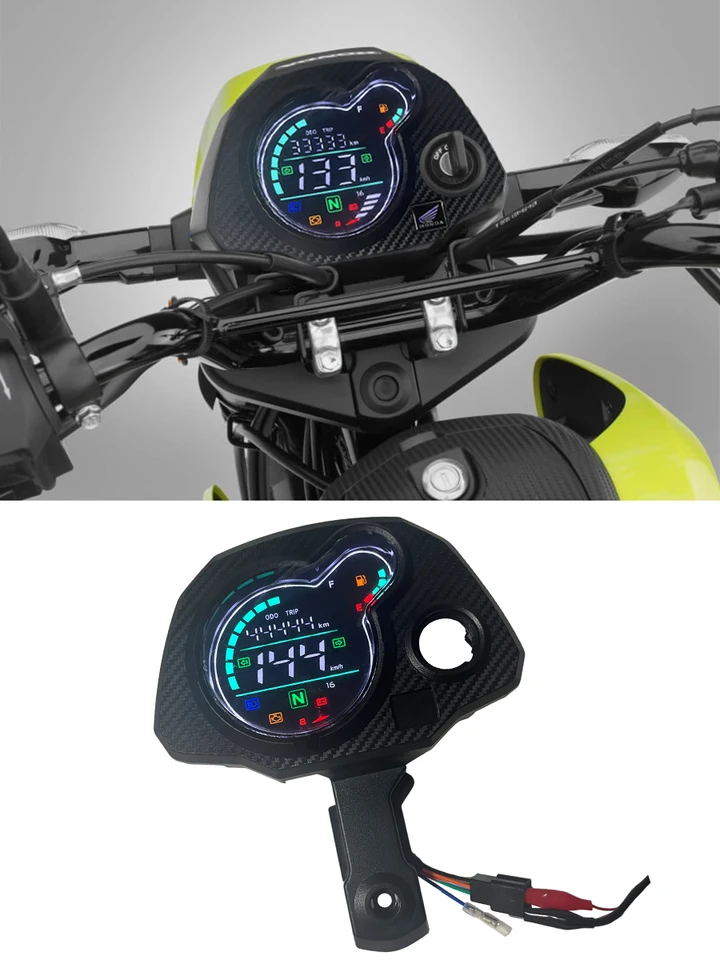 Digitálny merač motocykla digitálny rýchlomer Navi LCD kilometrov pre Honda Navi 110 NavI110