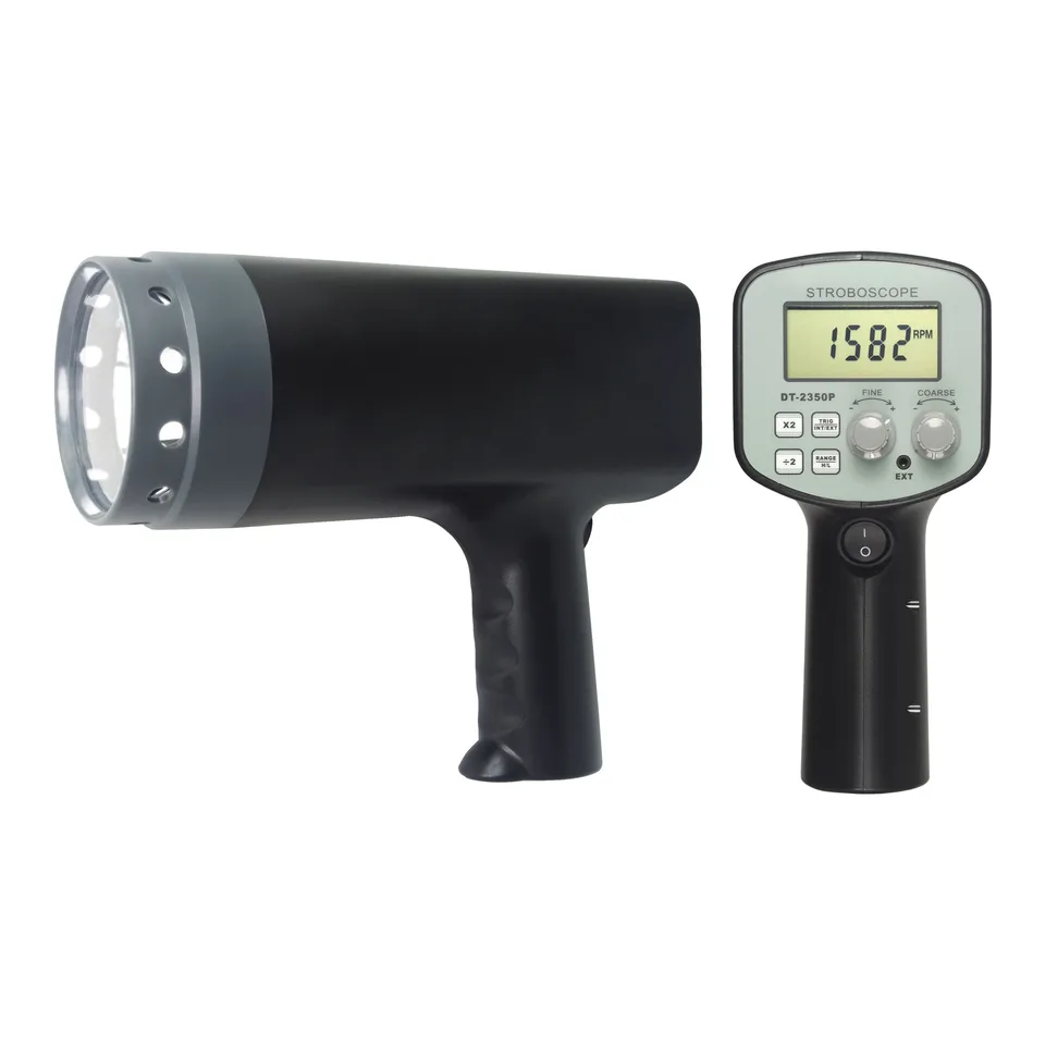 Digitálny stroboskop DT-2350 vreckový bleskový tachometer 50 ~ 40000fpp