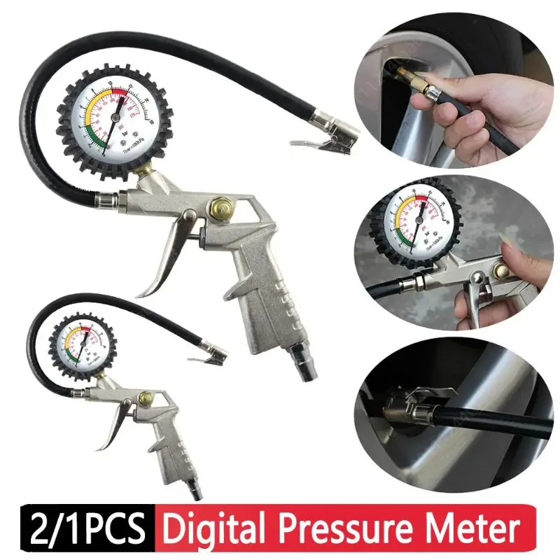 Digitálny tlakový rozchod pneumatík 220 psi tlakových merač pneumatí