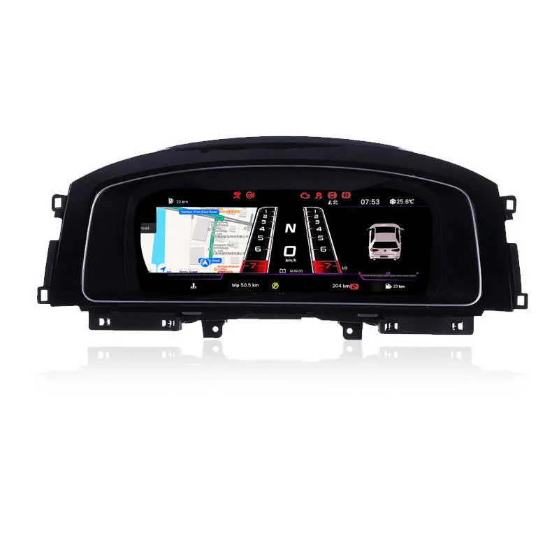 Digitálny virtuálny kokpit prístrojový klastra pre VW Golf 6 7 MK7 Passat CC B7 B8 Tiguan Scirocco Jetta LCD Schadometer