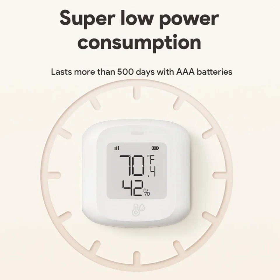 Digitálny Zigbee inteligentný/wifi hygrometer teplota LCD displeja miestnosť pre teplotera hydrometra diaľkového merača vlhkosti teploty