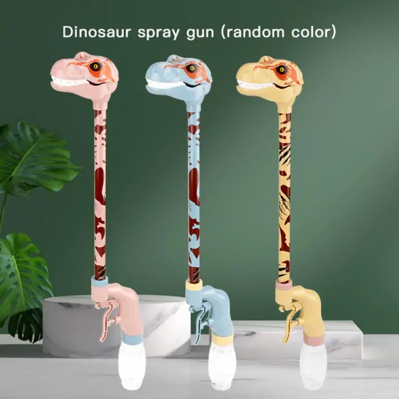 Dinosaurus vodná zbraň hračky Detská hračka Press Water Hračka vodná pištoľ chlapec vonkajšia letná hračka