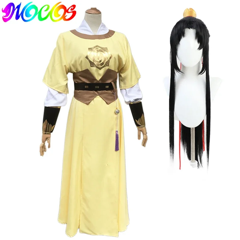 Diokos mo dao zu shi jin ling cosplay kostým parochne parochne démonickej kultivácie pre Halloween Party QW2629