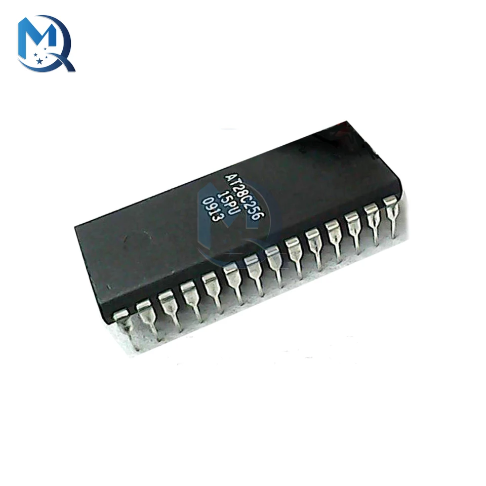 DIP-28 AT28C256-15PU 256K 32KX8 PAGED PARALLE EEPROM AT28C256 IC ChIP integrované obvody