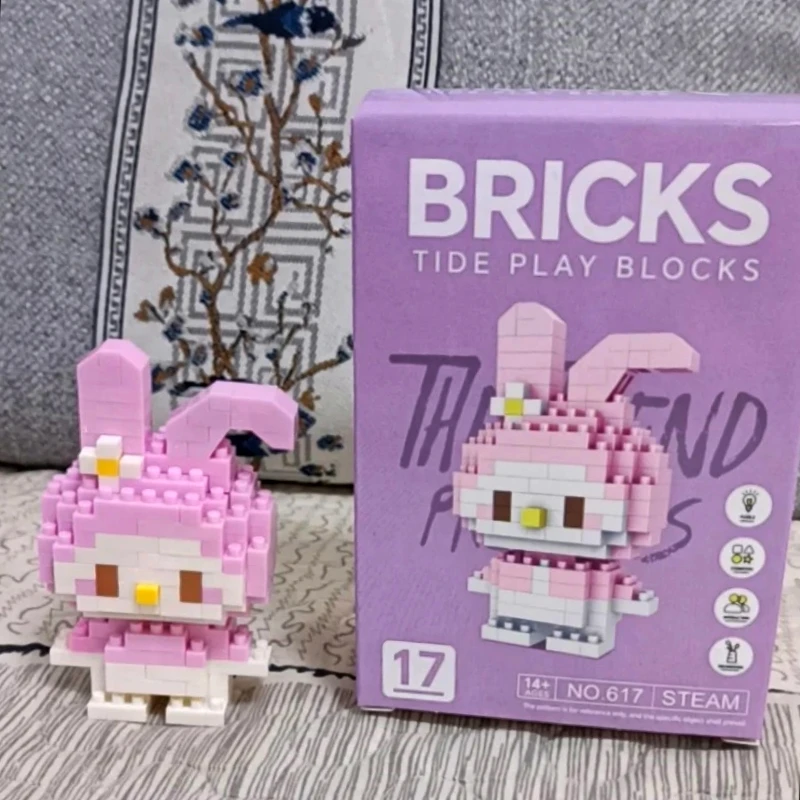Disney Anime Princess Building Blocks Stitch Stitch Mickey Mouse Mini Action Figure Blocks Hračky tehly Zostavujú hračky Detské darčeky