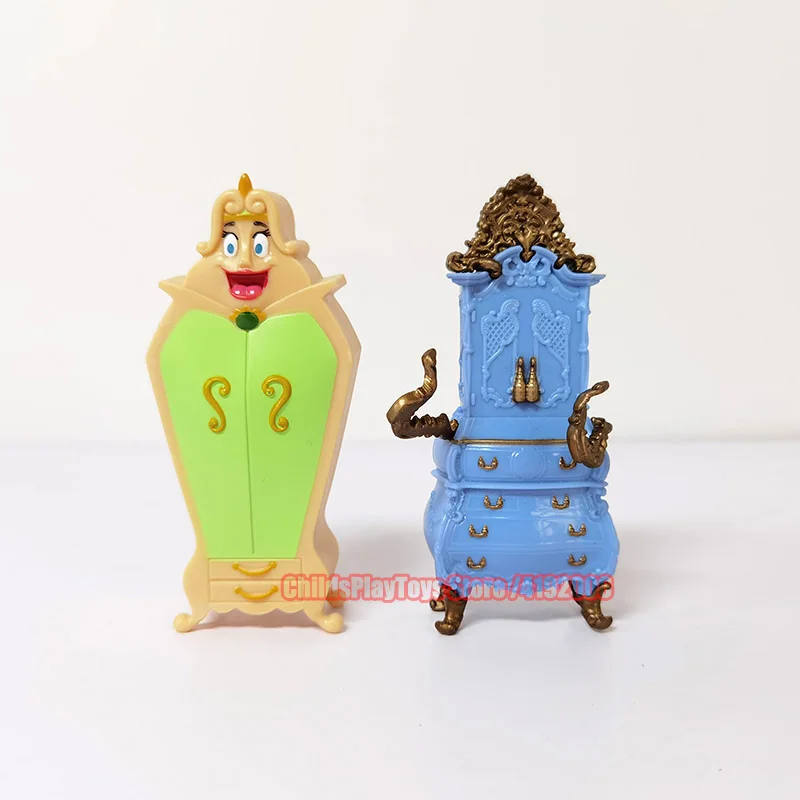 Disney Beauty and the Beast Mrs.wardrobe PVC akčná figúrka hračka Krása a šelma Belle Funny Gifts for Kids Room Decotion