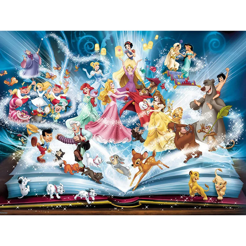Disney Cartoon Anime Princess Series Diamond Painting 5D plná vŕtačka výšivka 30*40 cm handiwork