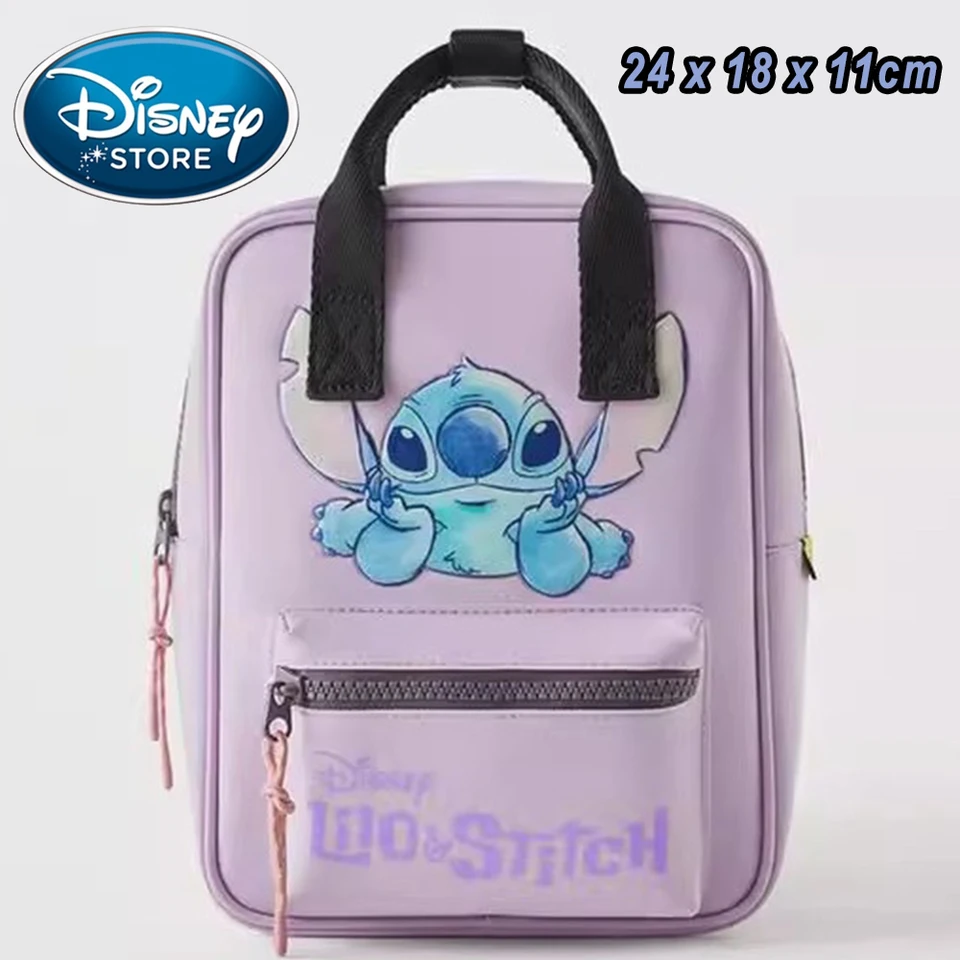 Disney Cartoon Backpack Dámska Mickey Mouse Donald Duck Pattry Študentská taška Veľká kapacita batoh dievčat ramená taška