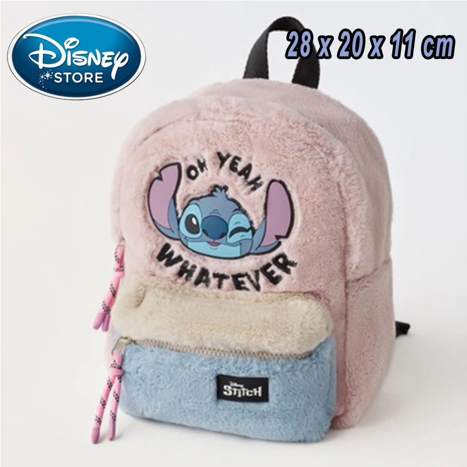 Disney Cartoon Mickey Mouse Cute Fashion Backpack Dámska Minnie Canvas School Bag Móda veľká kapacita batoh dievčatá Mochila