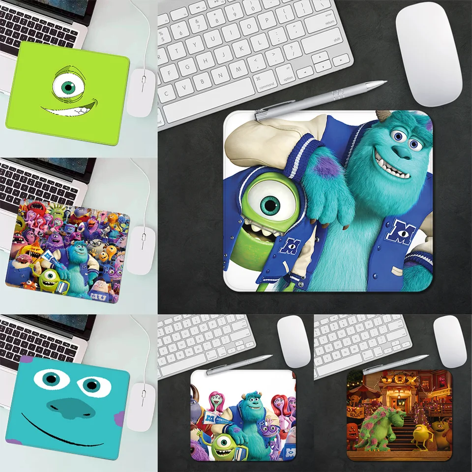 Disney Cartoon Monster University Gaming Mouse Pad XS Small MousePad pre gamerovú stolnú dekoráciu Office Mouse Mouse Deskmat Koberček