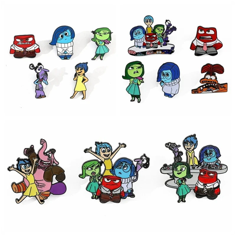 Disney Inside Out Pins & Metal Badges Anime Cartoon Character Broot