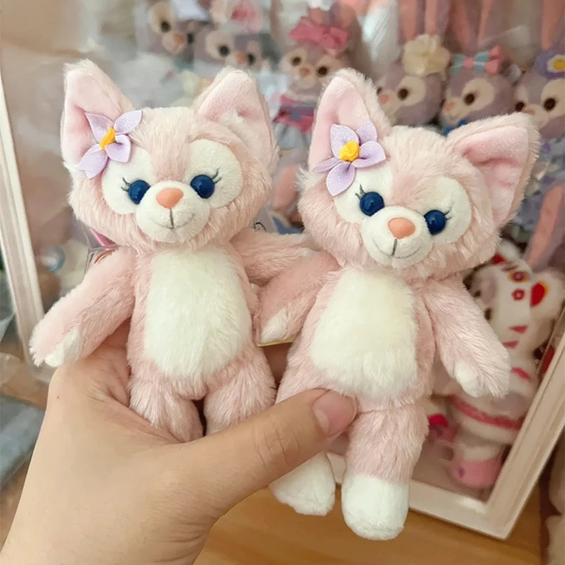 Disney Linabell plyšový keychain kawaii roztomilé bábiky Bag prívesok dekoratívny prívesok karikatúra plyšové hračky detské narodeninové darčeky