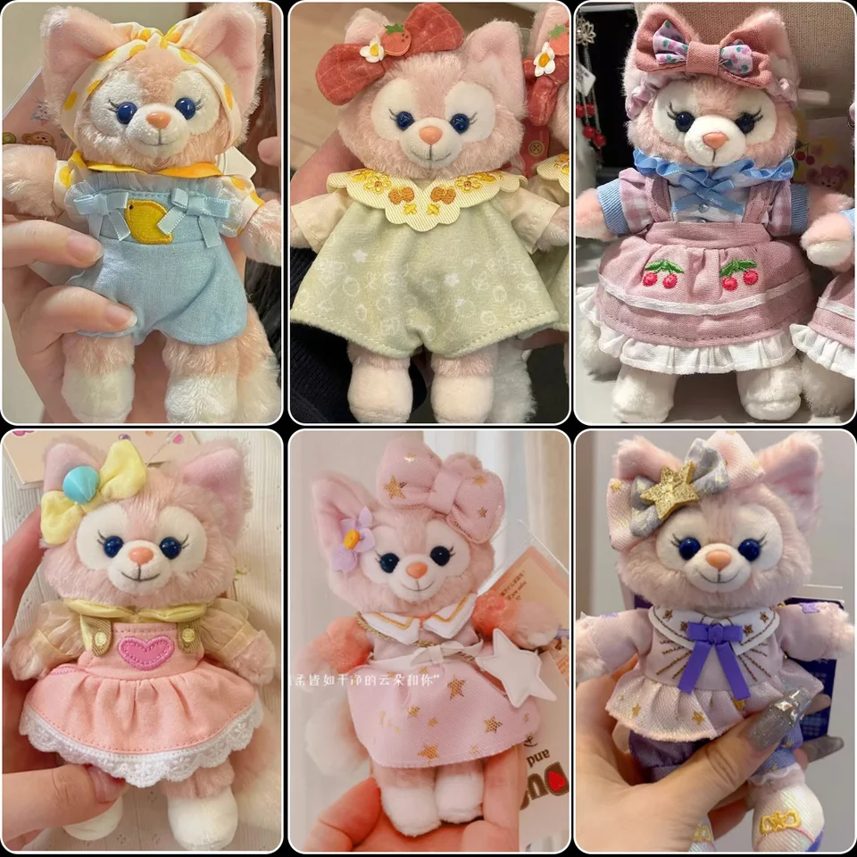 Disney Linabelle Doll Bag Schoolbag Prívesok roztomilý Doll Girl Birthday Vysoký vzhľad úroveň roztomilý darček módna hračka Kľúčová reťazec
