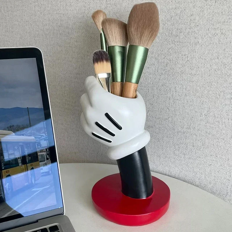 Disney Mickey Bixinshou Ornament, Love Mickey Pen Držiteľ, váza, držiteľ telefónu, kreatívna držiak, foyer šperky, prsteň, hodinky Stora