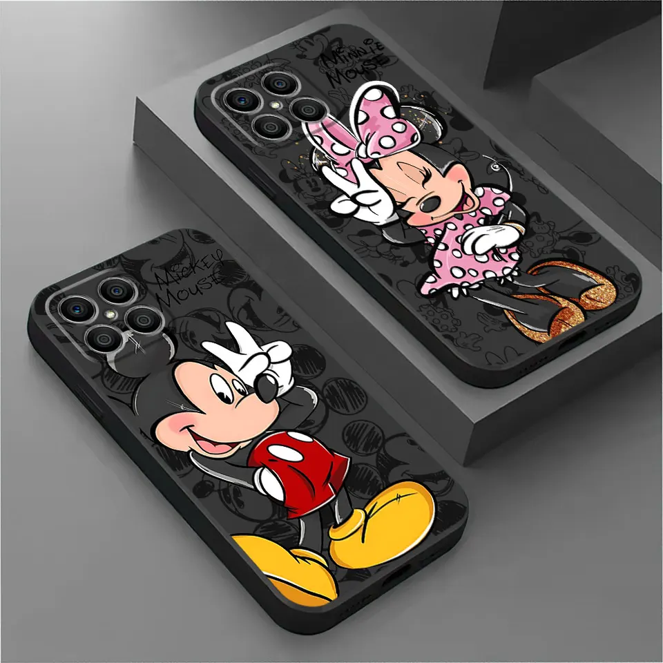 Disney Mickey Minnie Mouse Case pre česť x7 x6 4g 20 Magic4 Magic5 Pro x8 x8a 4g x9a 5g 70 90 Lite 8x 90 Silikónové puzdrá krycie