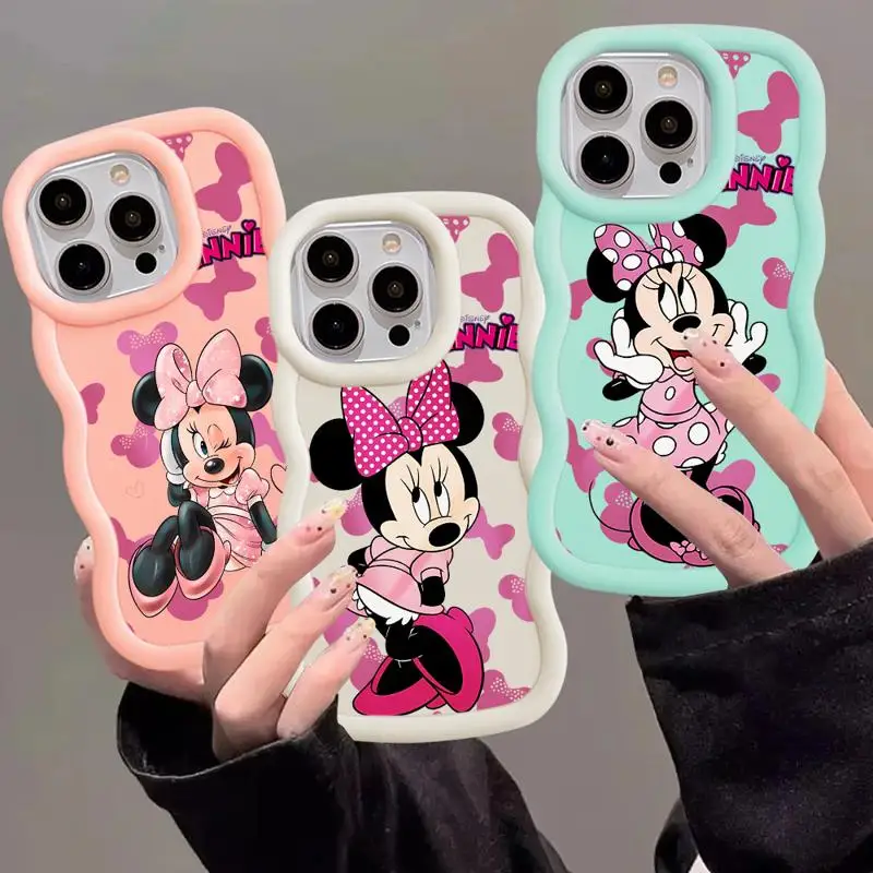 Disney Mickey Minnie Telefón pre puzdro pre Xiaomi Redmi Poznámka 8 12 Pro 11 13 Pro Plus 13 10 Pro 10S 11S 9 9s 12s Soft Silikónový kryt TPU