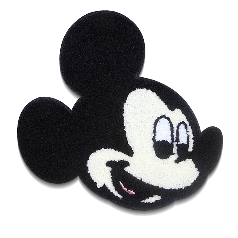 Disney Mickey Mouse Chenille Icon Icon Uterák Vyšívacie náplasti na oblečenie šiť náplasť na nálepkách