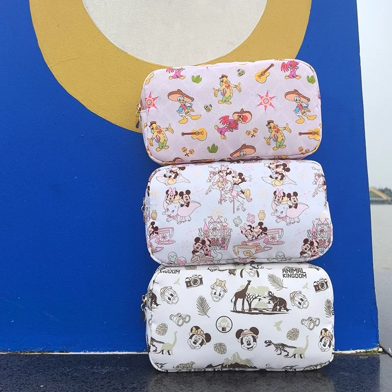 Disney Mickey nylon Travel Cosmetic Storage Bag karika
