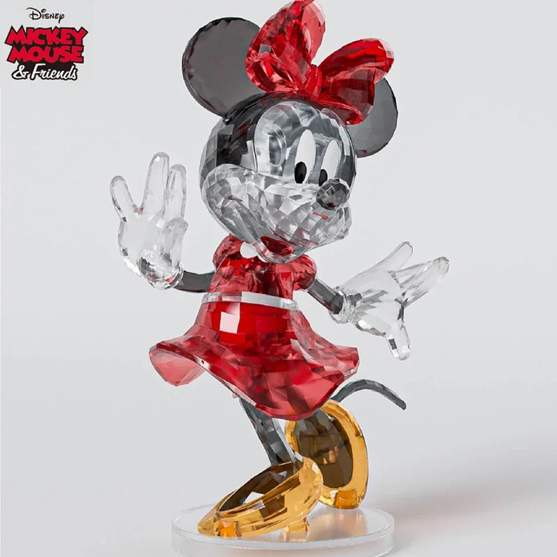 Disney Minnie Mouse Crystal Building Blocks Blocks Trojrozmerné zostavené modelové hračky