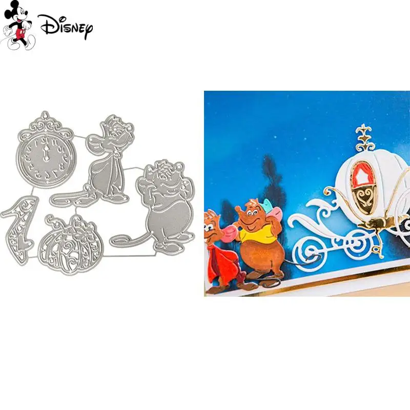 Disney Popoluška zdobenie Die Set Cartoon Postavy rezajúce matiek pre domácich majstrov