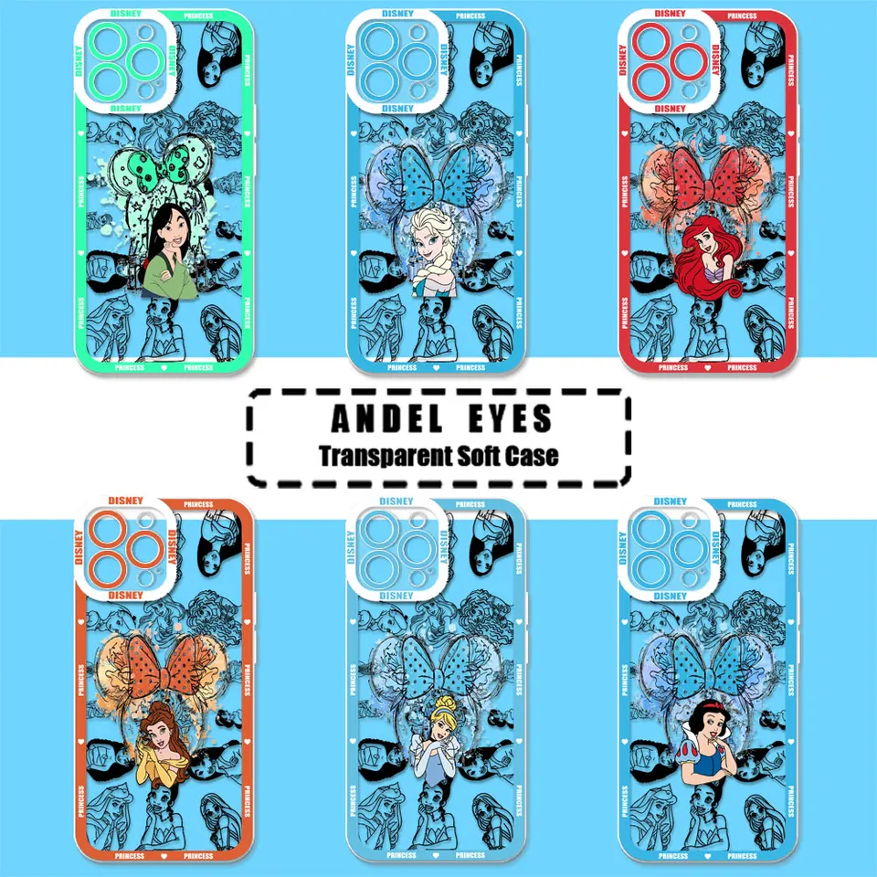Disney princezná Mickey Mulan puzdro pre vivo Y100 Y76 Y75 Y53S Y51 Y50 Y36 Y35 Y28 Y27 V30E V29E V27E V27 V25 V23 V23 V23E V21 E Cover