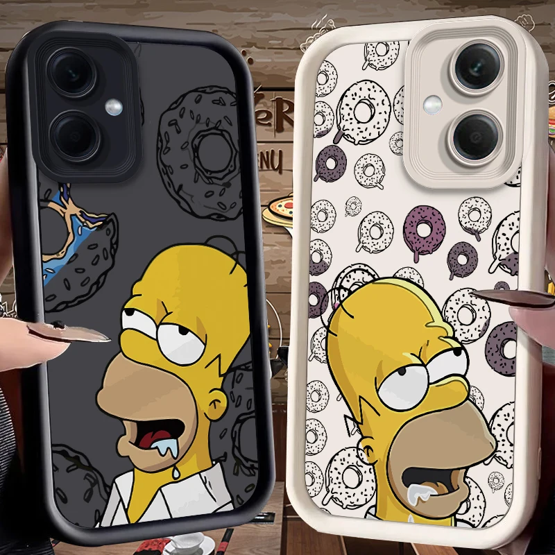 Disney Puzdro pre telefón Simpsons pre Xiaomi Redmi Poznámka 13 12 Pro Plus 4G 5G 13C 12C Turbo 11 11S 10S 9 10A 10C 9C A2 A2 Cover