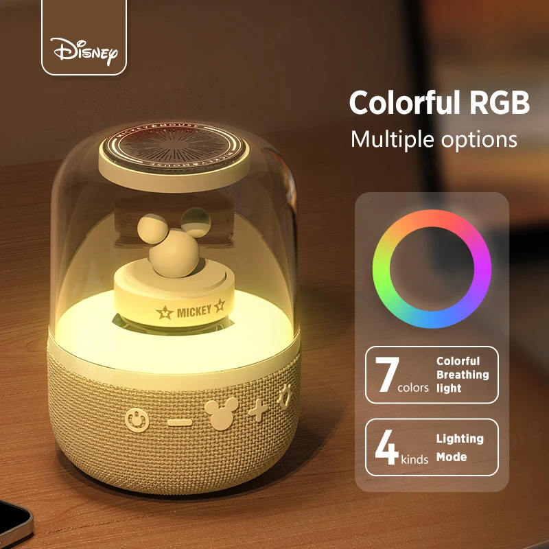 Disney S6 Smart Bluetooth Reproduktor bezdrôtový zvuk Vysoký zvuk Kvalita Loudspeaker Home Outdoor Subwoofer Prenosný priestor