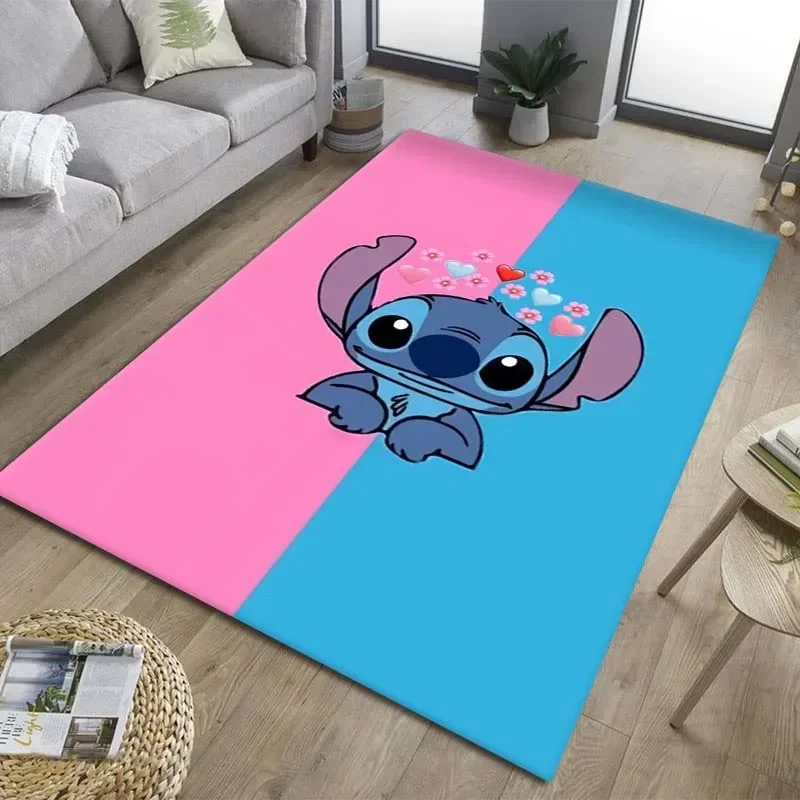Disney steh vzorový koberec, koberec koberca pre obývaciu izbu Spátka Sofa Derormat Decotion, Detské hrajú nekĺzavú podlahovú podložku