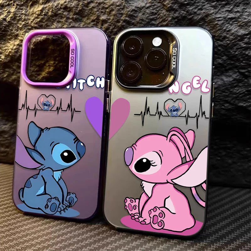 Disney Stitch Love Couples puzdro pre xiaomi POCO x6 x5 x3 nfc f3 f4 gt f5 f6 m6 pro 4g m5s c65 mi 13t 12t 14 13 12 11 lite 5g ne