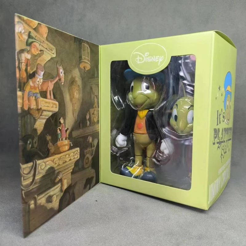 Disney The Adventures of Pinocchio Jiminy Cartoon Doll Cricket Original figures hnuteľné hračky Ozdoby Deti vianočný darček