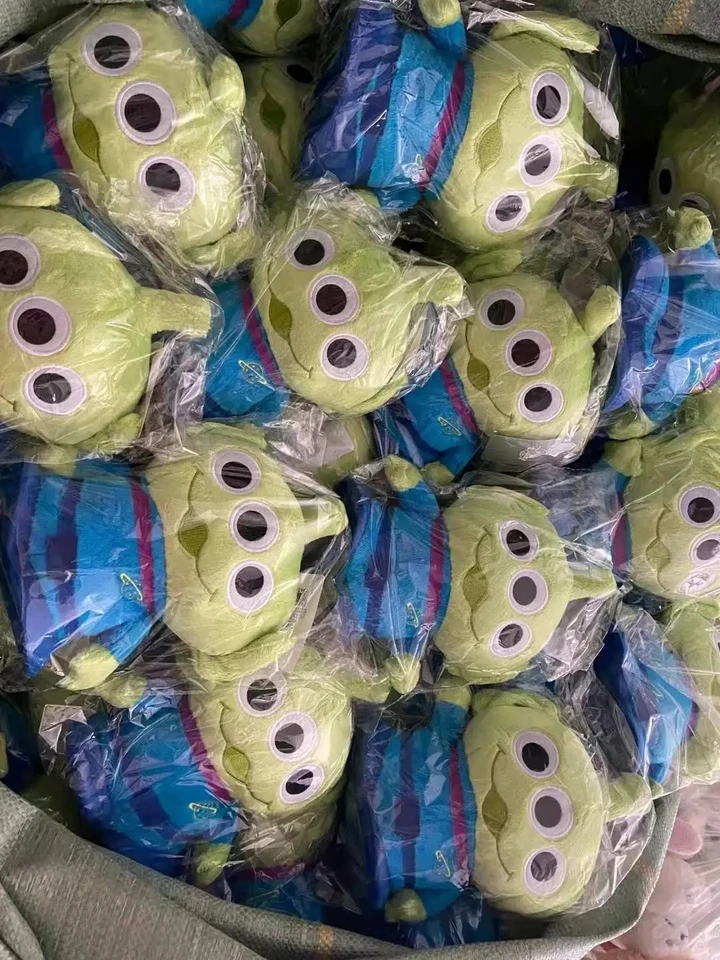 Disney Toy Story Kawaii Alien akčná figúrka Tri oči Zhromaždenie ozdoby Karika