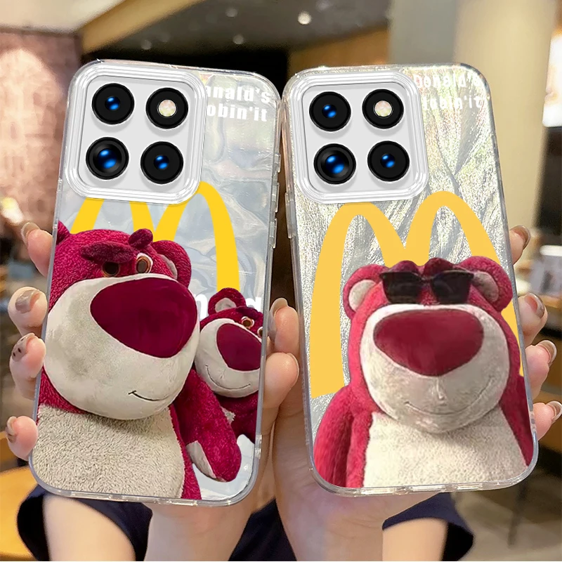 Disney Toy Story Lotso Cartoon Telefón puzdro pre Xiaomi POCO x6 x3 F6 M6 M4 PRO C61 13T 11 LITE FEET FEET SOCKOPPORPOPT MATTE CRISP