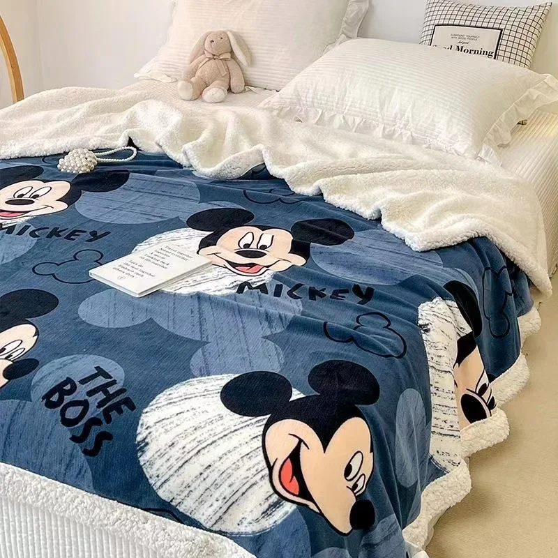 Disney Winnie Pú dvojvrstvovú prikrývku, prikrývky na teplo pre postele, anti-pilie, teplé, vážené, priaznivé párty, zima, zima
