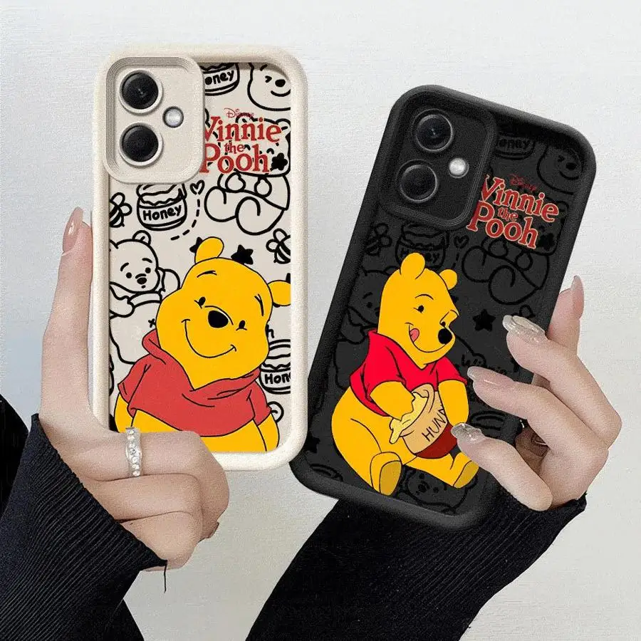 Disney Winnie Púry pre telefón Pú pre Redmi 12 4G 12C 13C 4G 5G POCO X3 NFC X3 Pro C50 C51 C61 A1 A2 Plus A3x Armor Armor Armor