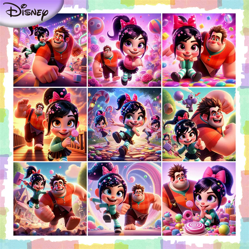 Disney Wreck-It Ralph Diamond Painting Karika