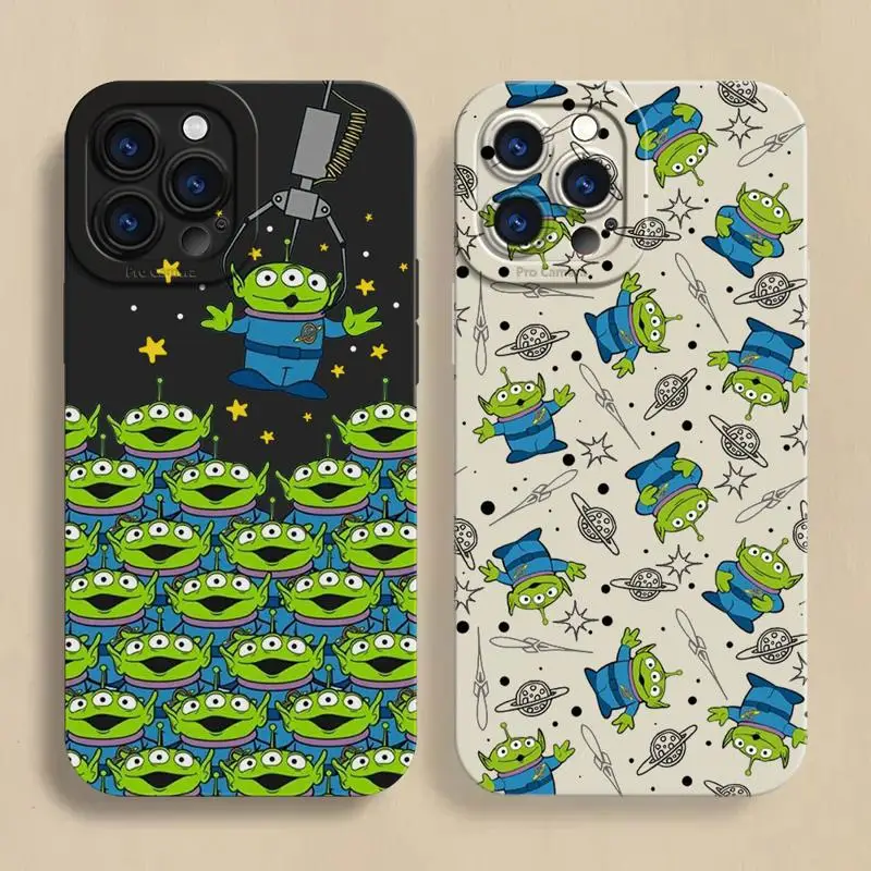 Disneys Toys Storys cudzinci telefónny puzdro pre iPhone SE 14 plus 11 Pro 13 Mini 15Promax XR 12 Pro XS Max Soft Silicone Cover